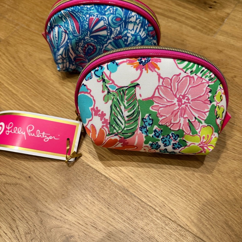 NYT ✨ Set of Two - Lilly Pulitzer X Target Cosmetic Pouches